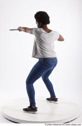 LAVERNE STANDING POSE WITH DAGGER